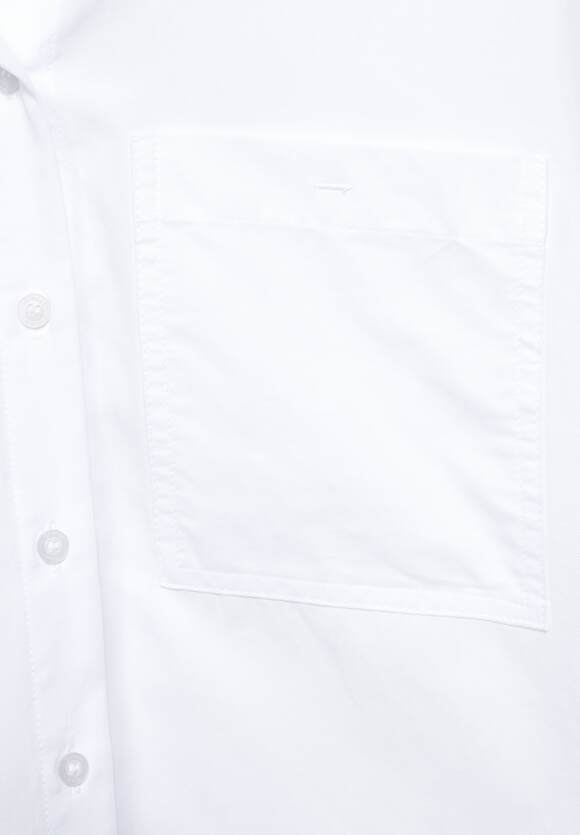 QR blusa algodón con bolsillos