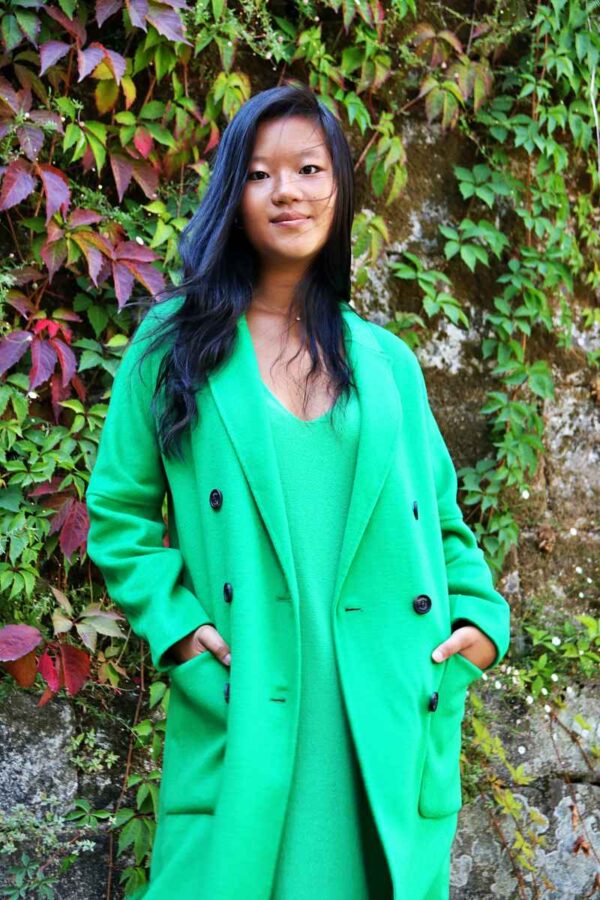 abrigo verde en chamonix
